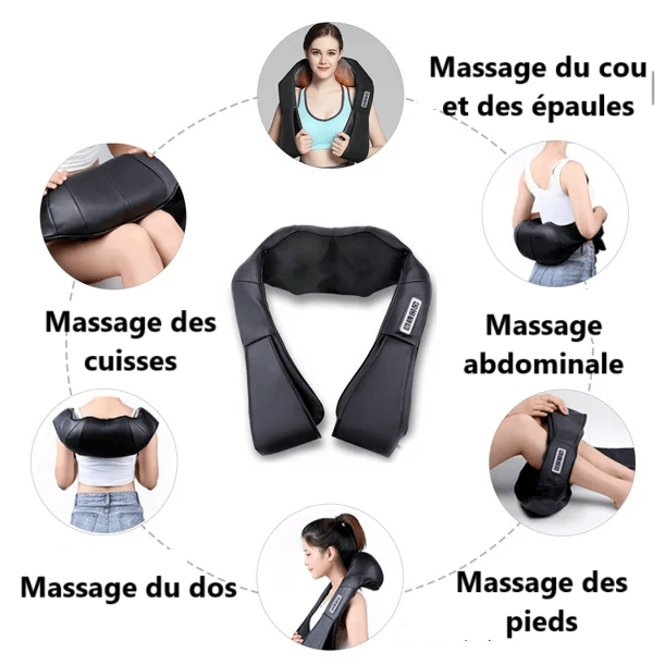 Schiatsu Revolution® -  votre nouveau Masseur professionnel  pour le cou et les épaules